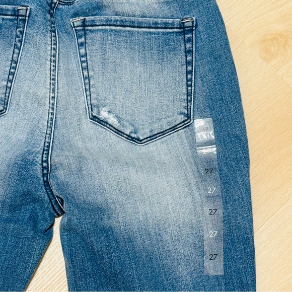 PACSUN Denim Allan Wash Medium Blue Jeans, Size 27 - Picture 3 of 11